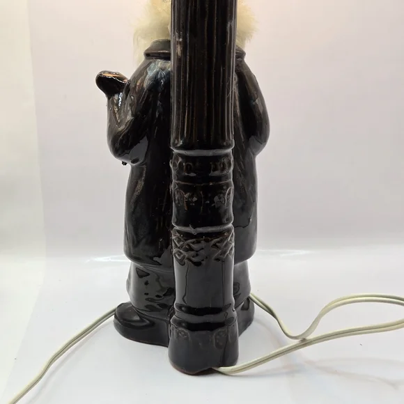 Rare Vintage Enesco Japan Lighted Pub Skidoo Sign Ceramic Lamp Post Musician - Picture 13 of 16